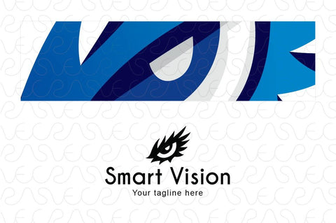 Smart Eyes - Sharp Eyesight Stock Logo Template for Eye Care & Safety