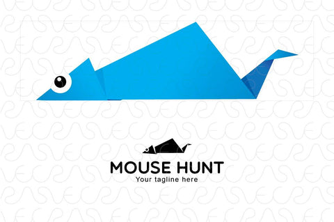 Mouse Hunt - Abstract Animal Stock Logo Template