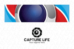 Capture Life - Photography Studio Stock Logo Template