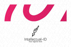 Intellectual ID - Iconic Linear Stock Logo Template for Author / Writer