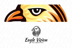 Eagle Vision - Wild Bird Stock Logo Template