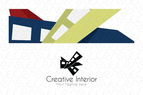 Creative Interior - Abstract Designing Stock Logo Template
