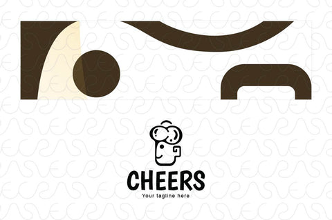 Cheers - Restaurant & Bar Stock Logo Template for Drinks