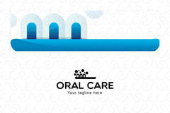 Oral Care - Cute Dental Objective Logo Template