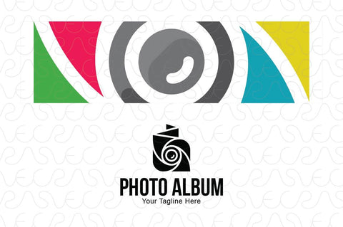 Photo Album Stock Logo Template