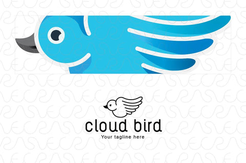 Cloud Bird - Stock Logo Template