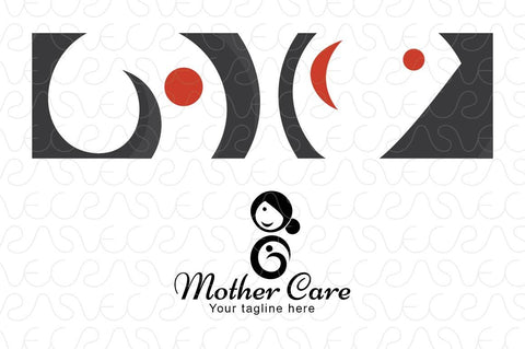 Mother Care Stock Logo Template