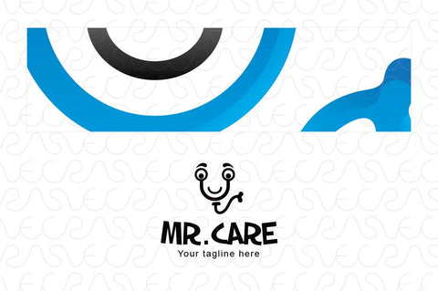 Mr. Care - Abstract Medical Logo Design Template