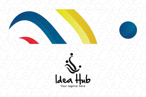 Idea Hub - Creative Community Stock Logo Template