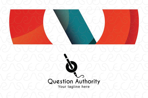 Question Authority -  Stock Logo Template for Forums & Quiz apps
