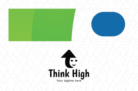 Think High - Iconic Stock Logo Template