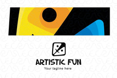 Artistic Fun - Entertainment & Media Abstract Stock Logo Template