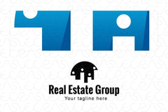 Real Estate Group - Community Stock Logo Template