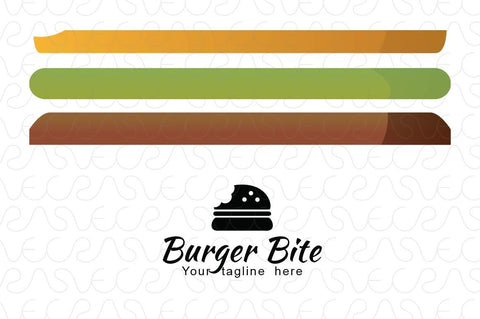 Burger Bite - Fast Food Logo Design Template