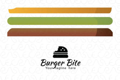 Burger Bite - Fast Food Logo Design Template