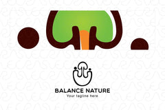 Balance Nature - Environment Friendly Stock Logo Template