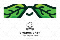 Organic Chef - Professional Cook Stock Logo Template