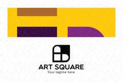 Art Square - Design & Architecture Stock Logo Template
