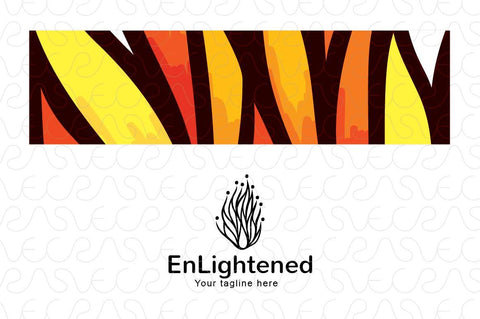 Enlightened - Fire Element Stock Logo Design Template