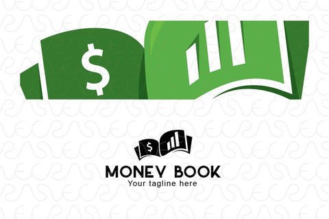 Money Book Stock Logo Template