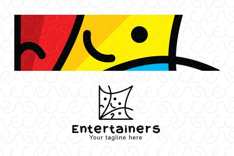 Entertainers - Entertainment & Media Stock Logo Template