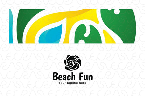 Beach Fun - Sea Sports Stock Logo Template