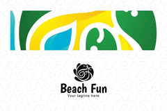 Beach Fun - Sea Sports Stock Logo Template