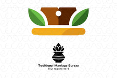 Traditional Marriage Bureau - Matrimony Logo Design