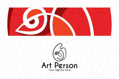 Art Person - Abstract Creative Stock Logo Template for Creative Studio