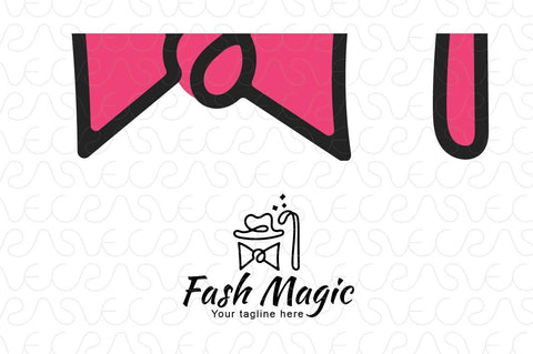 Fash Magic - Fashion Store Iconic Stock Logo Template