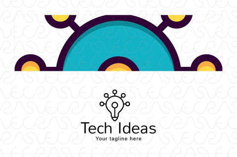 Tech Ideas - Electronic Solutions Stock Logo Template