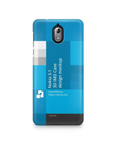 Nokia 3.1 3d IMD Case Design Mockup 2018