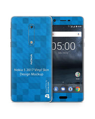 Nokia 5 Vinyl Skin Design Mockup 2017