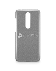 Nokia 5.1 Plus 3d IMD Case Design Mockup 2018