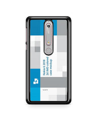Nokia 6.1 2d PC Colored Case Design Mockup 2018