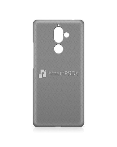 Nokia 7 Plus 3d IMD Case Design Mockup Back 2018