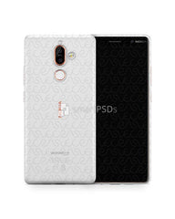 Nokia 7 Plus UV TPU Clear Case Design Mockup 2018