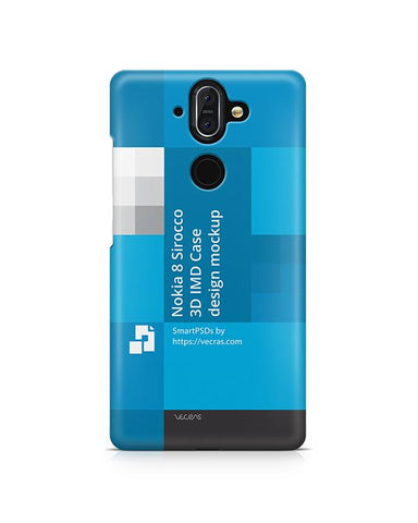 Nokia 8 Sirocco 3d IMD Case Design Mockup 2018