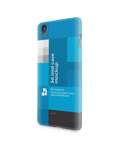 OnePlus X 3d IMD Mobile Case Design Mockup 2015