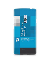 OnePlus 2 3d IMD Mobile Case Design Mockup 2015