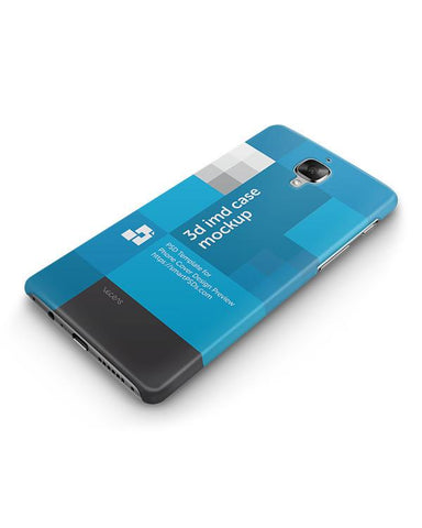 OnePlus 3 3d IMD Mobile Case Design Mockup 2016