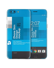 OnePlus 5 Mobile Skin Design Template