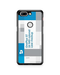 OnePlus 5T 2d Colored Case Design Mockup Back 2017