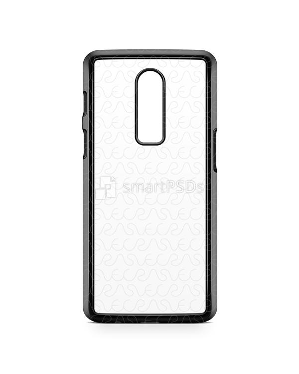 OnePlus 6 2d PC Colored Case Design Mockup 2018