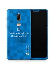 OnePlus 6 Vinyl Skin Design Mockup 2018