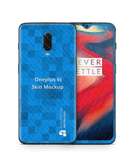 OnePlus 6T Vinyl Skin Design Mockup 2018