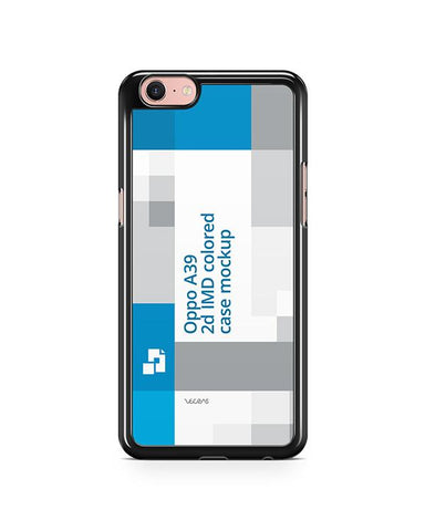 Oppo A39 2d Colored Case Design Mockup 2017