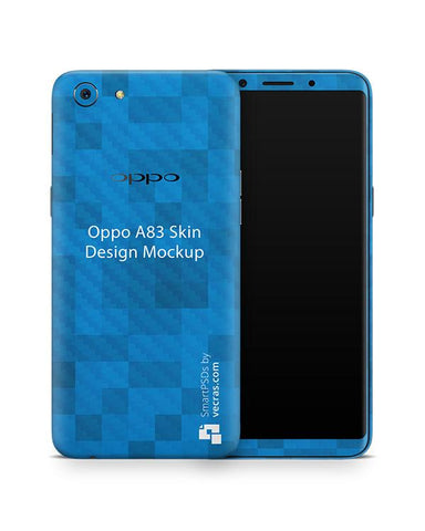 Oppo A83 Vinyl Skin Design Mockup 2018