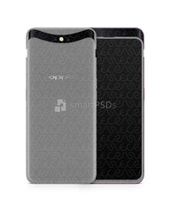 Oppo Find X Vinyl Skin Design Mockup 2018