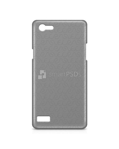 Oppo Neo 7 3d IMD Mobile Case design Mockup 2015